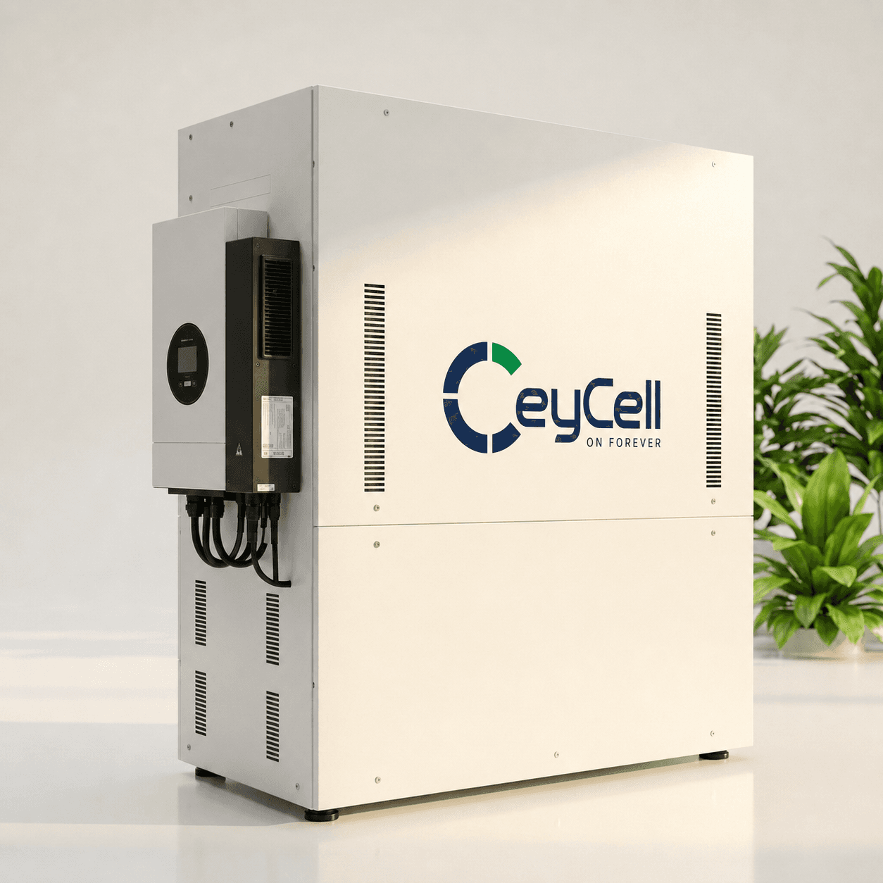 A CeyCell system on display in a showroom