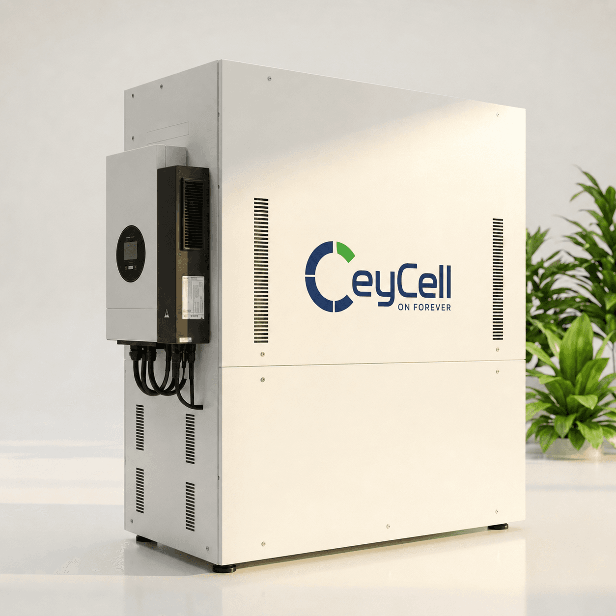 A CeyCell containerised energy storage system